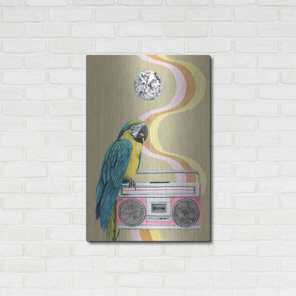 Luxe Metal Art 'High Rollers Collection B' by Grace Popp, Metal Wall Art,24x36
