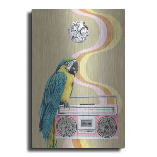 Luxe Metal Art 'High Rollers Collection B' by Grace Popp, Metal Wall Art