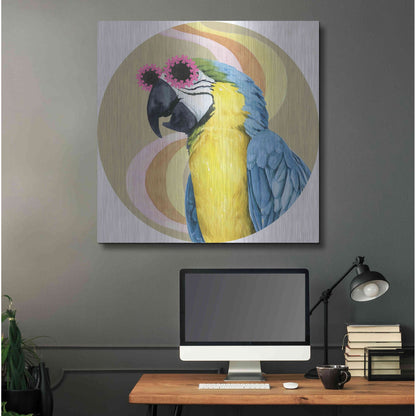 Luxe Metal Art 'High Rollers Collection C' by Grace Popp, Metal Wall Art,36x36