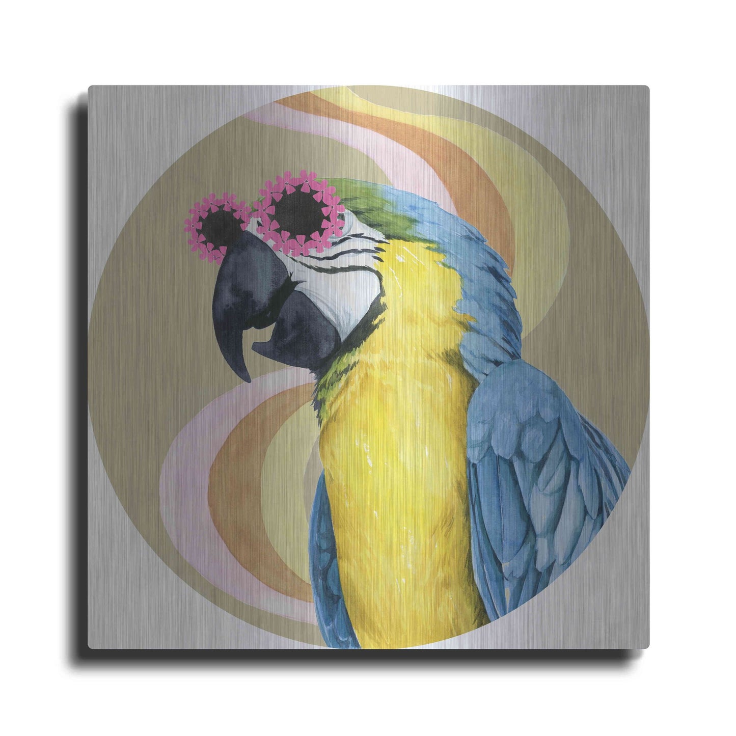 Luxe Metal Art 'High Rollers Collection C' by Grace Popp, Metal Wall Art