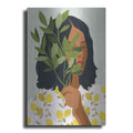Luxe Metal Art 'Botany Portrait I' by Victoria Barnes, Metal Wall Art