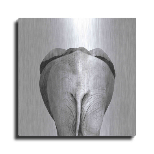 Luxe Metal Art 'Back Up Plan II' by Victoria Barnes, Metal Wall Art