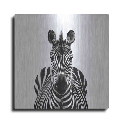 Luxe Metal Art 'Back Up Plan III' by Victoria Barnes, Metal Wall Art