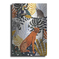 Luxe Metal Art 'Jungle Jumble I' by Victoria Barnes, Metal Wall Art