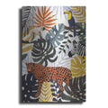 Luxe Metal Art 'Jungle Jumble II' by Victoria Barnes, Metal Wall Art