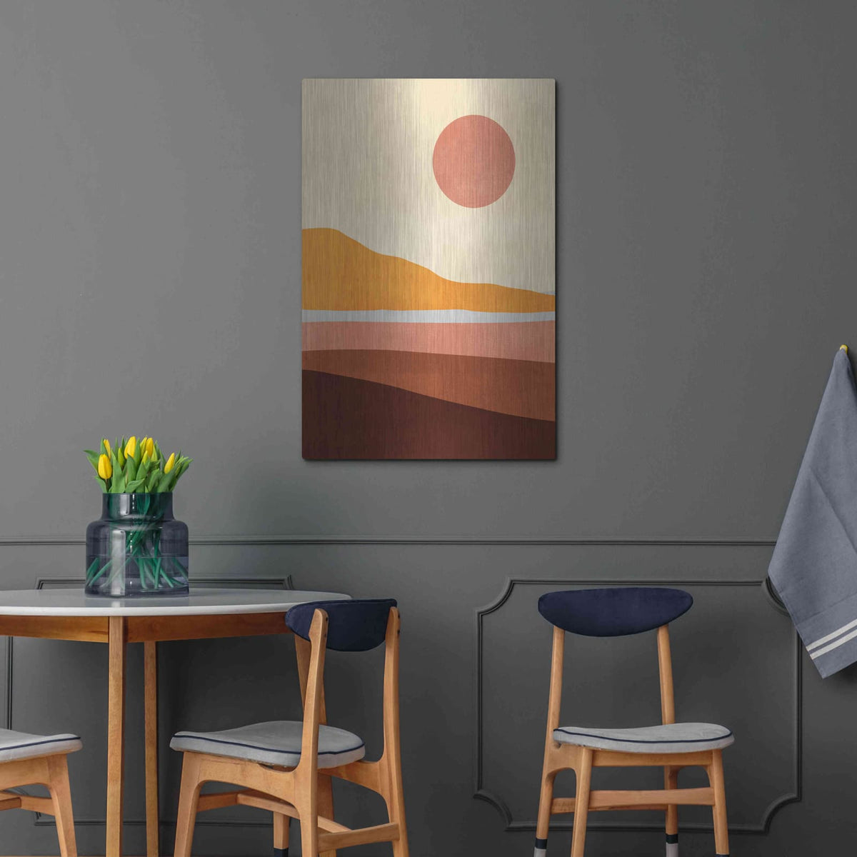 'Sunseeker Landscape I' by Victoria Barnes – Metal Wall Art, 24x36 room view