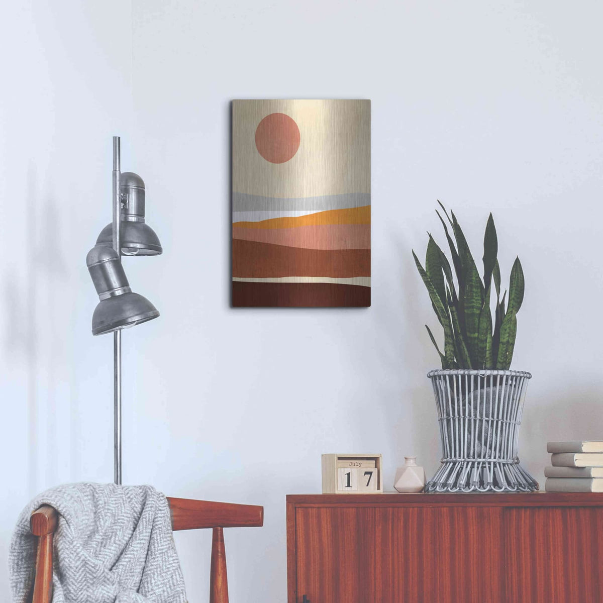 'Sunseeker Landscape II' by Victoria Barnes – Metal Wall Art, 16x24 room view
