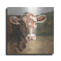 Luxe Metal Art 'On the Pasture I' by Victoria Barnes, Metal Wall Art