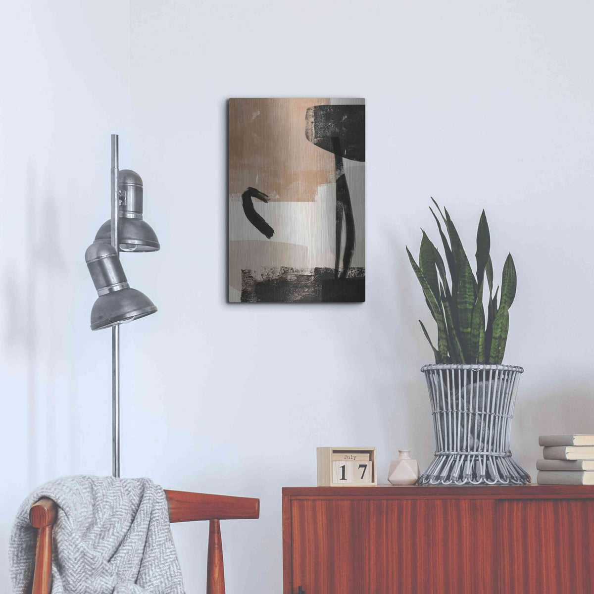 'Selective Arrangement III' by Victoria Barnes – Metal Wall Art, 16x24 room view