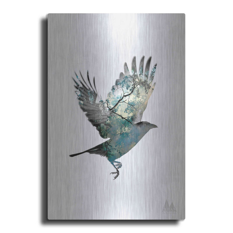 'Bird' by Clean Nature – Metal Wall Art