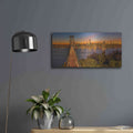 'Bay Bridge and Evening Commute' by John Gavrilis – Metal Wall Art, 24x12 room view