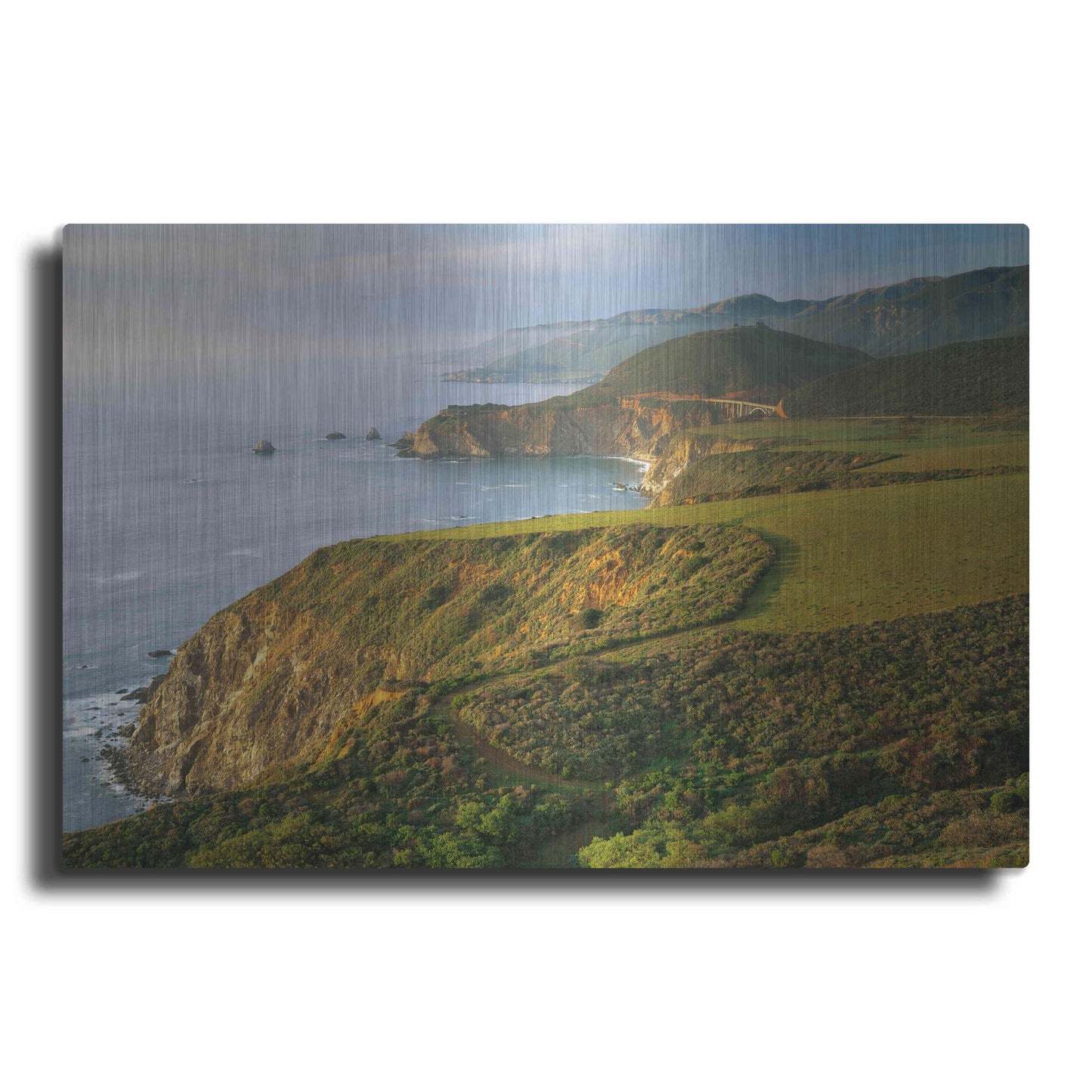 'Bixby Bridge' by John Gavrilis, Metal Wall Art