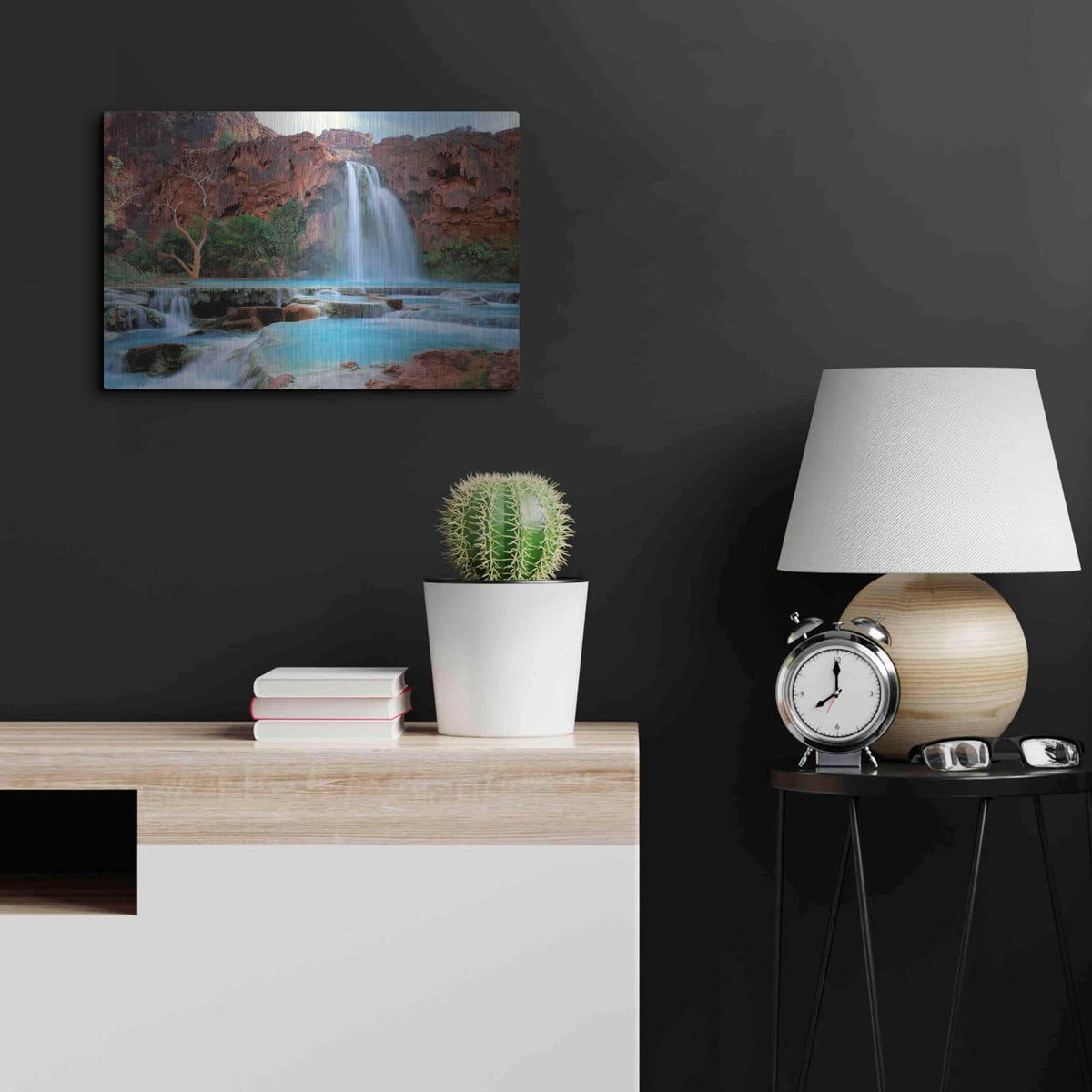 'Havasu Before Flood' by John Gavrilis – Metal Wall Art, 24x16 room view