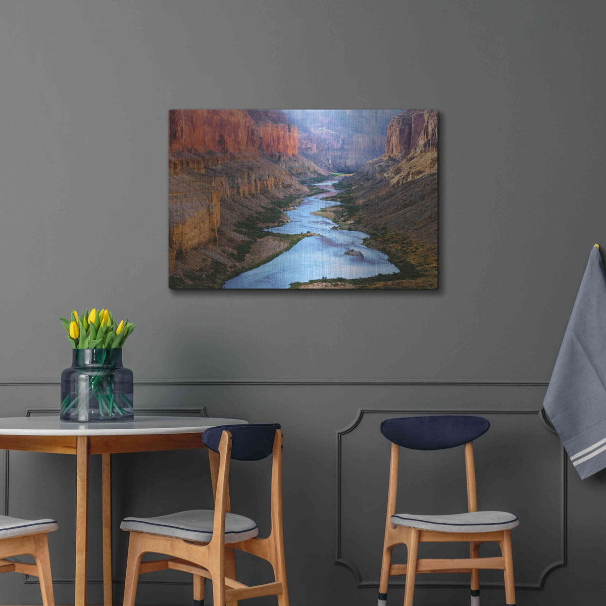 'Mile 52 Colorado River' by John Gavrilis – Metal Wall Art, 36x24 room view