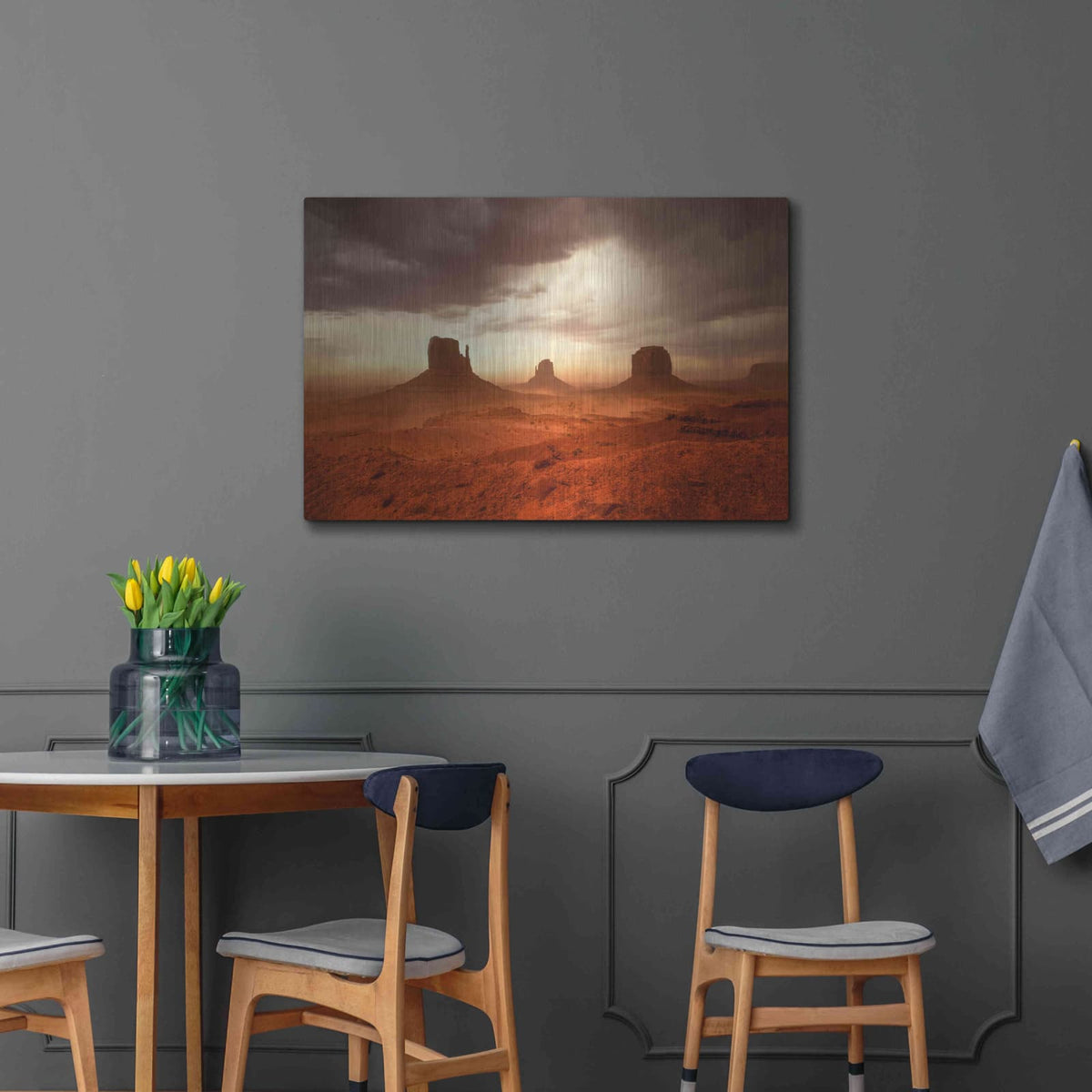 'Monsoon Sandstorm' by John Gavrilis – Metal Wall Art, 36x24 room view