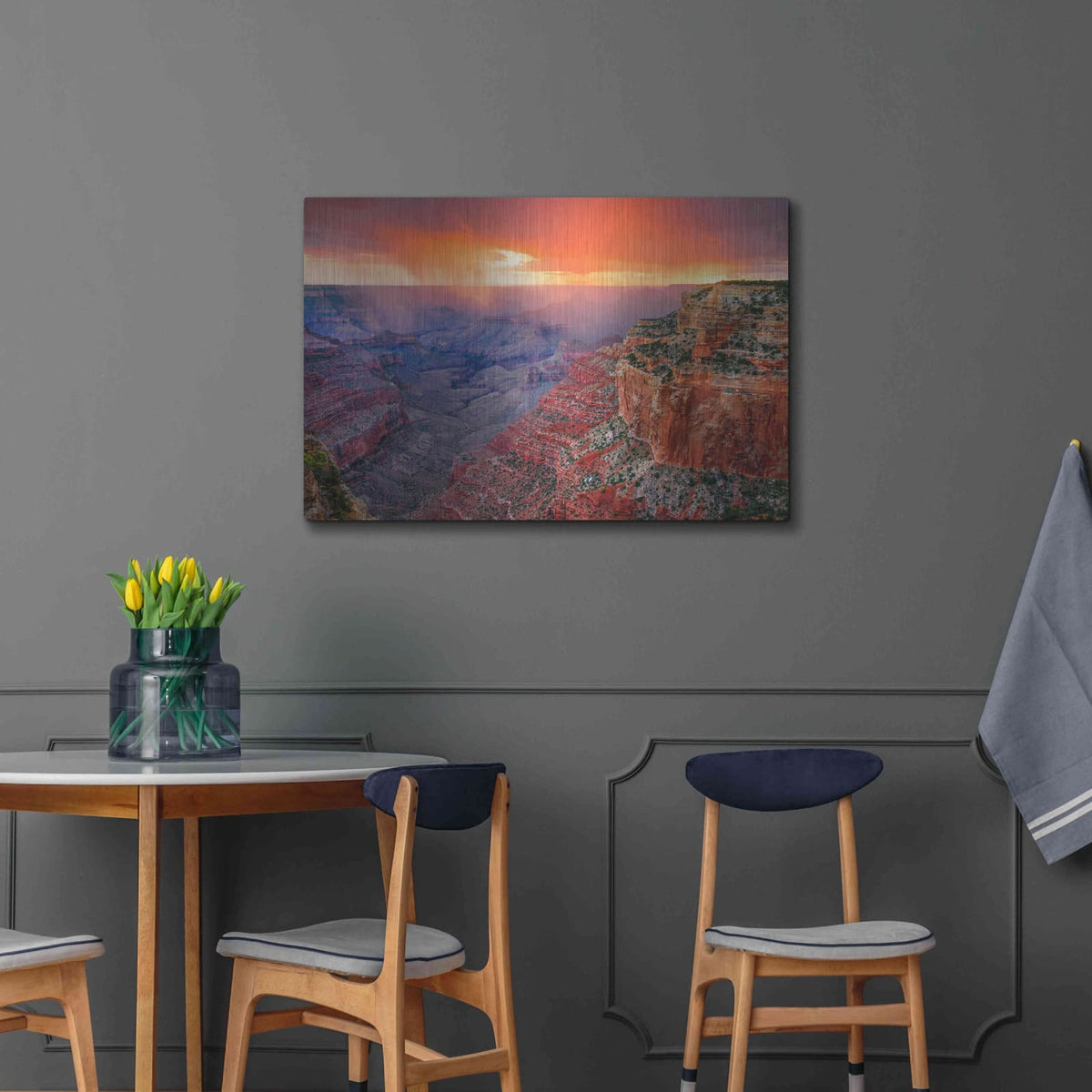 'Monsoon Sunset' by John Gavrilis – Metal Wall Art, 36x24 room view