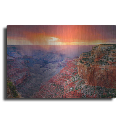 'Monsoon Sunset' by John Gavrilis, Metal Wall Art