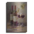 Luxe Metal Art 'Opening the Wine I' by Danhui Nai, Metal Wall Art