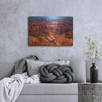 Luxe Metal Art 'Morning Light' by John Gavrilis, Metal Wall Art,36x24