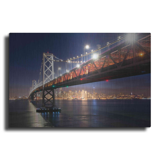 'Under The Bay Bridge' by John Gavrilis, Metal Wall Art