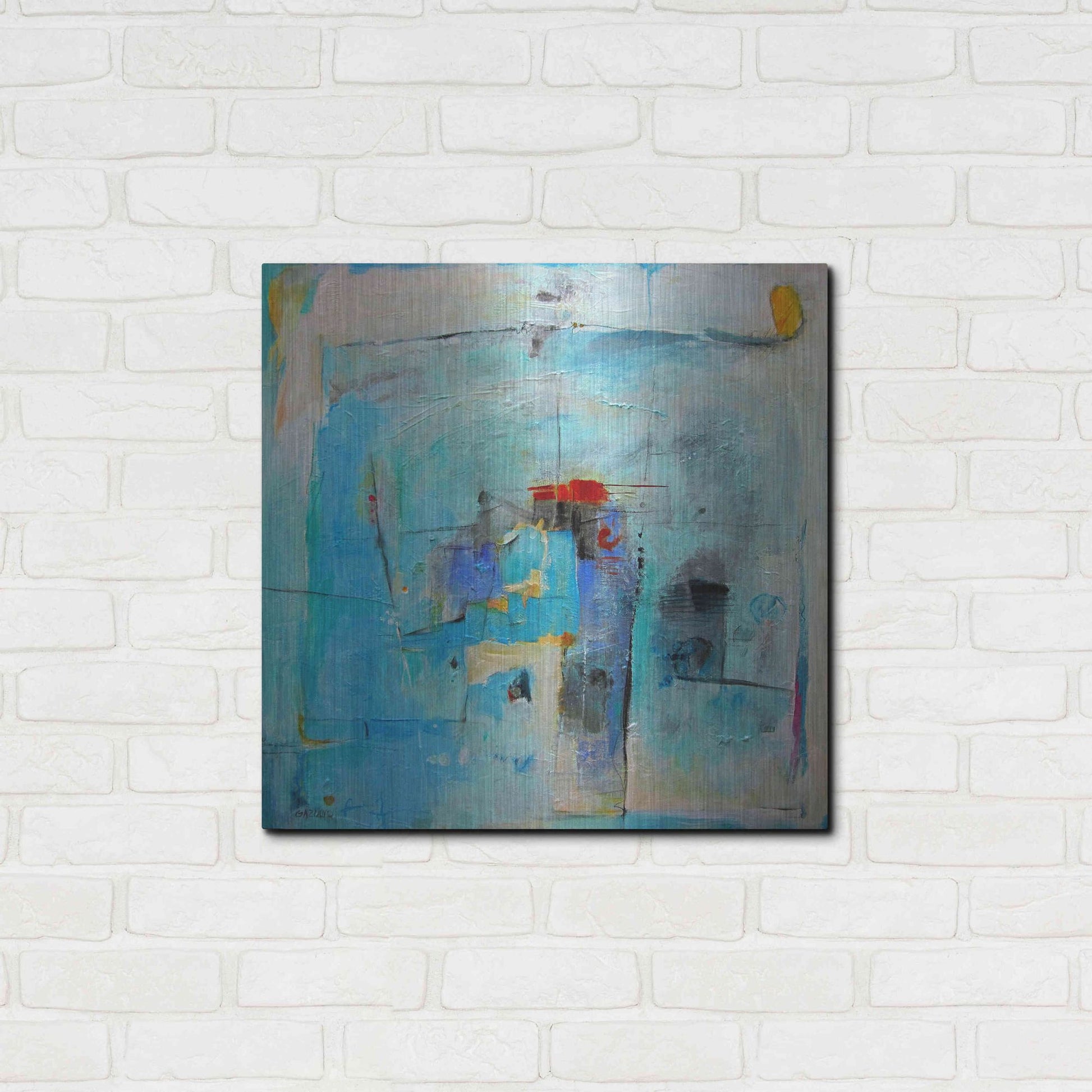 Luxe Metal Art 'Assembly Required' by Dorothy Gaziano, Metal Wall Art,24x24