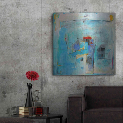 Luxe Metal Art 'Assembly Required' by Dorothy Gaziano, Metal Wall Art,36x36