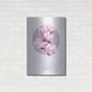 Luxe Metal Art 'Poly Magnolia' by GeoMania, Metal Wall Art,24x36