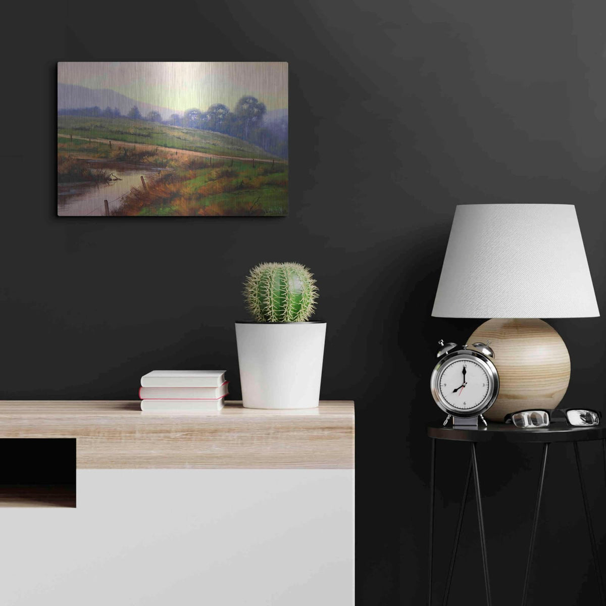 'Afternoon Glow' by Graham Gercken – Metal Wall Art, 24x16 room view