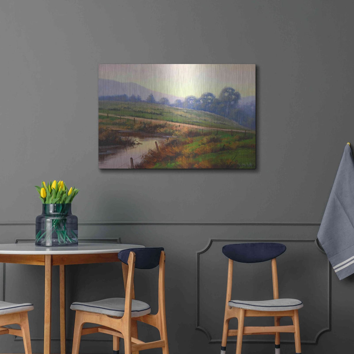 'Afternoon Glow' by Graham Gercken – Metal Wall Art, 36x24 room view