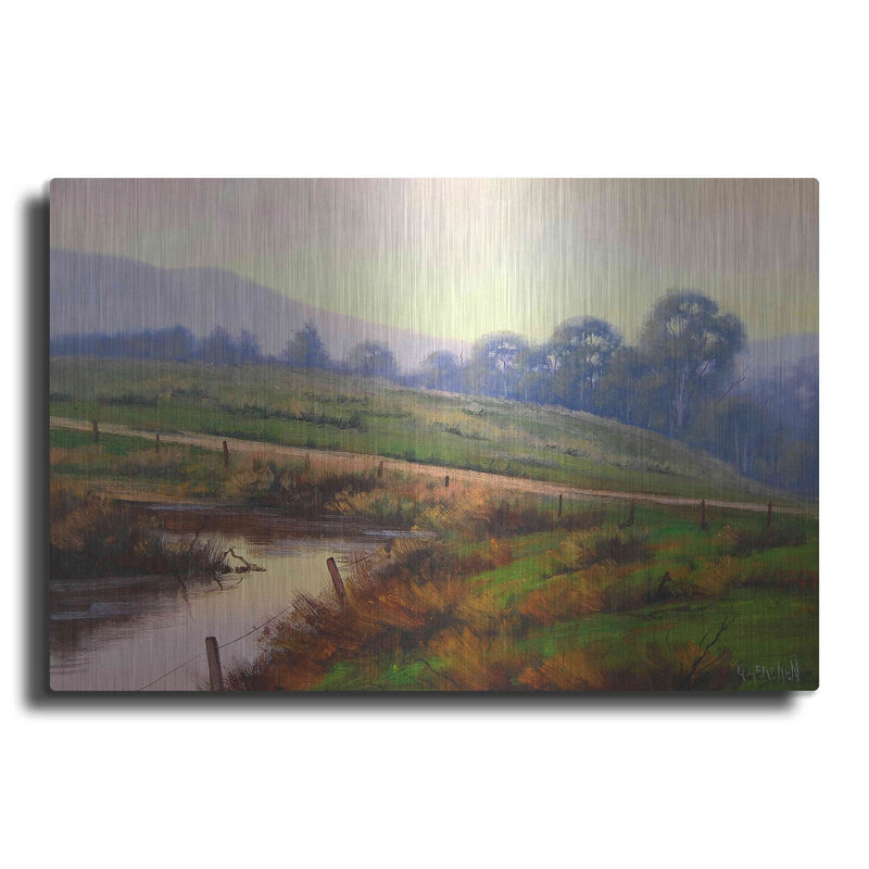 'Afternoon Glow' by Graham Gercken – Metal Wall Art