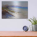 'Port Stephans Beach Sands' by Graham Gercken – Metal Wall Art, 16x12 room view