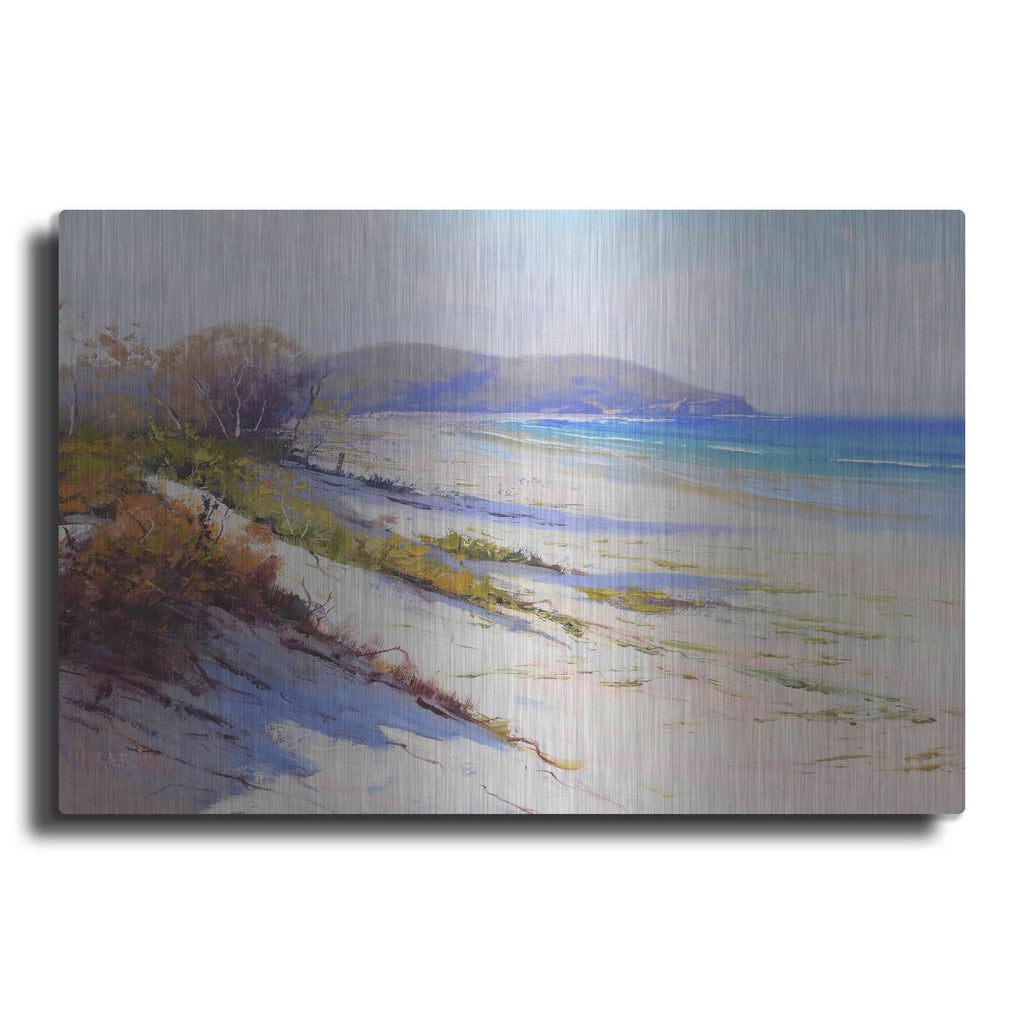 'Port Stephans Beach Sands' by Graham Gercken – Metal Wall Art
