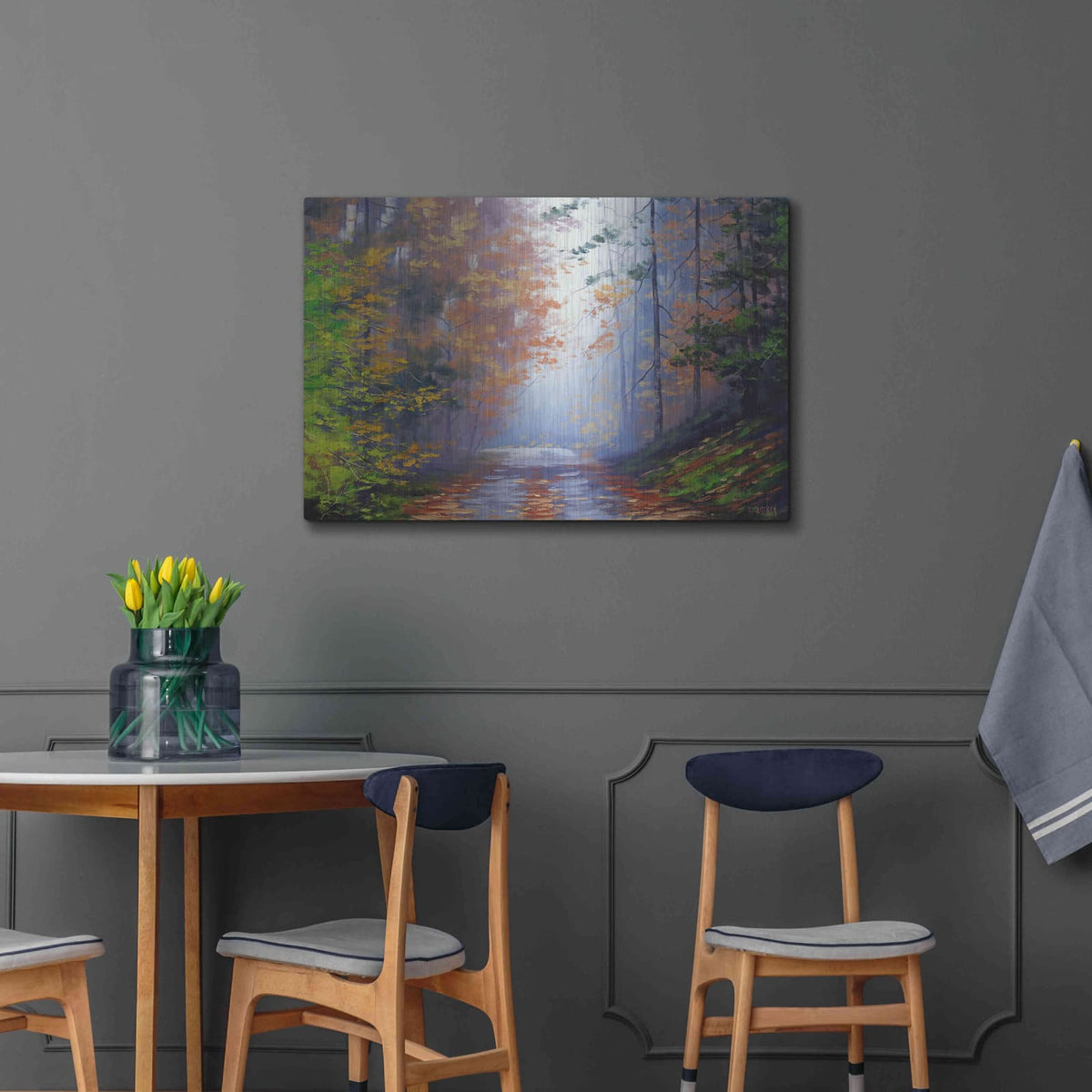 'Autumn Forest' by Graham Gercken – Metal Wall Art, 36x24 room view