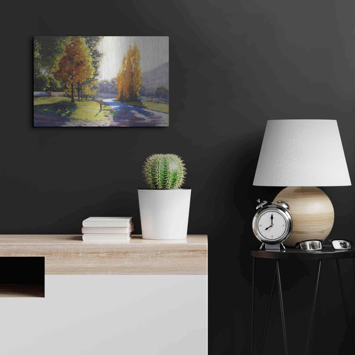 'Autumn Light' by Graham Gercken – Metal Wall Art, 24x16 room view