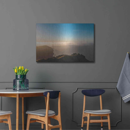 Luxe Metal Art 'Amazing Light' by Bruce Getty, Metal Wall Art,36x24