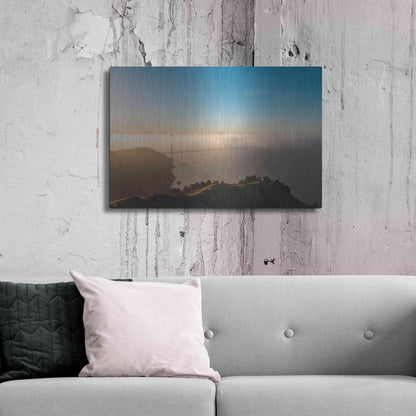 Luxe Metal Art 'Amazing Light' by Bruce Getty, Metal Wall Art,36x24