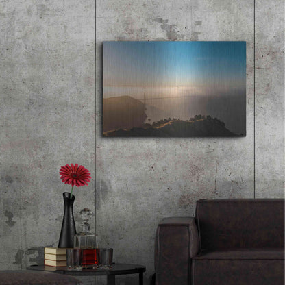 Luxe Metal Art 'Amazing Light' by Bruce Getty, Metal Wall Art,36x24