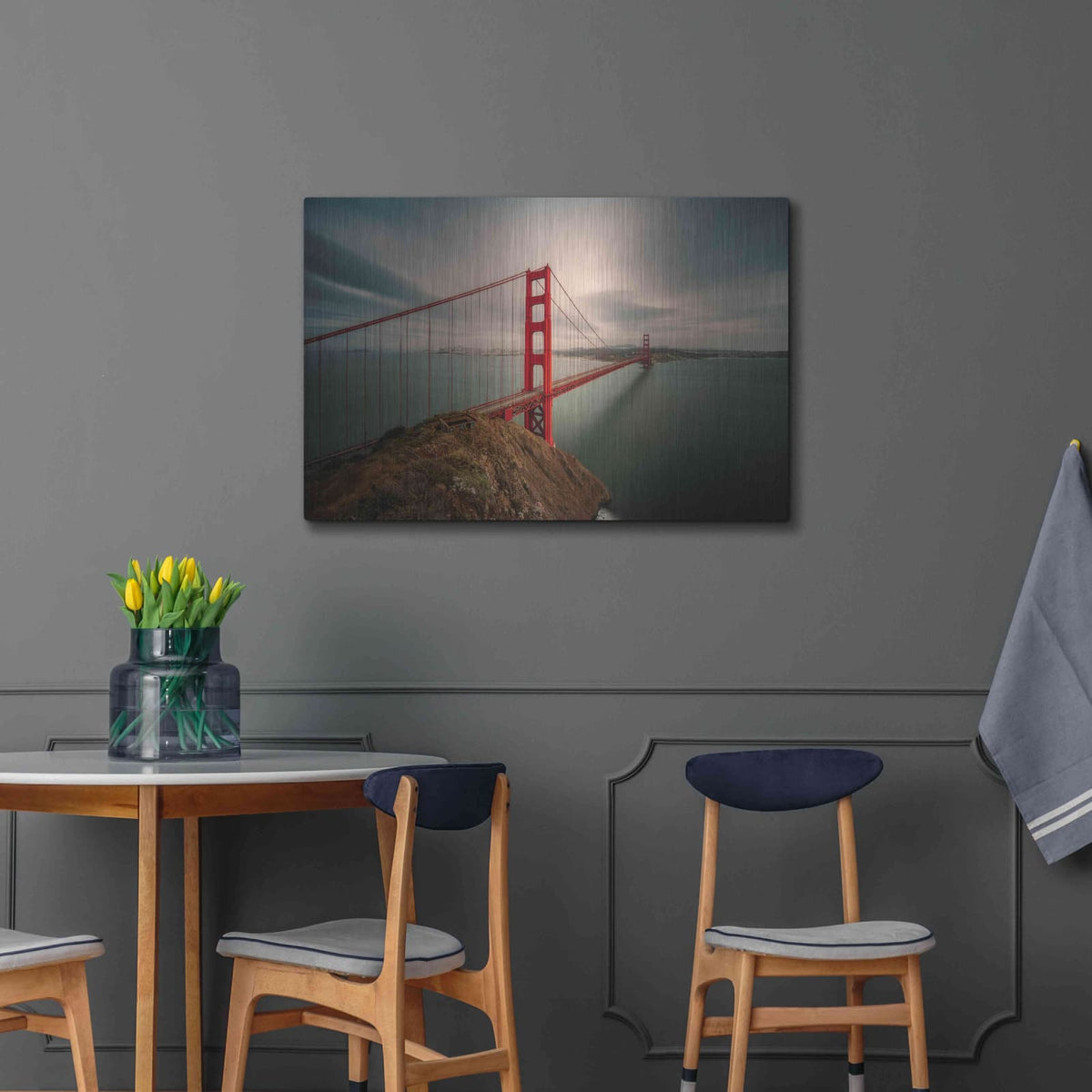 'Batteries Spencer' by Bruce Getty – Metal Wall Art, 36x24 room view