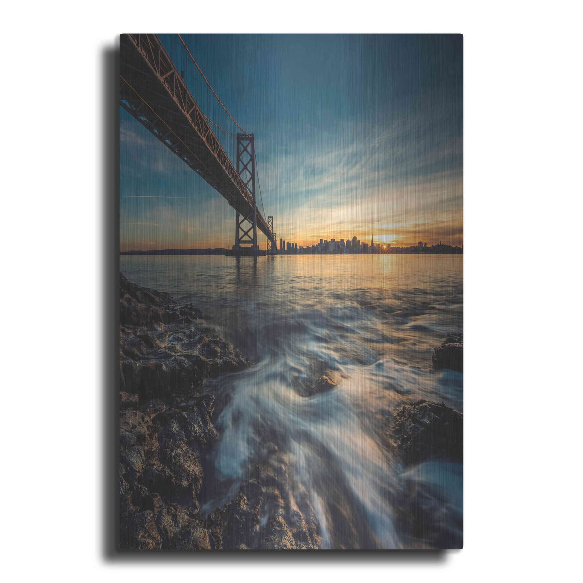 'Down by the Water 2' by Bruce Getty – Metal Wall Art