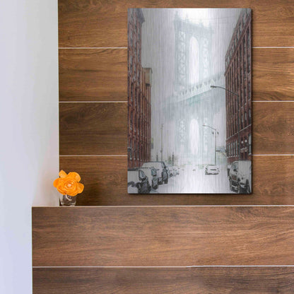 Luxe Metal Art 'Dumbo' by Bruce Getty, Metal Wall Art,12x16