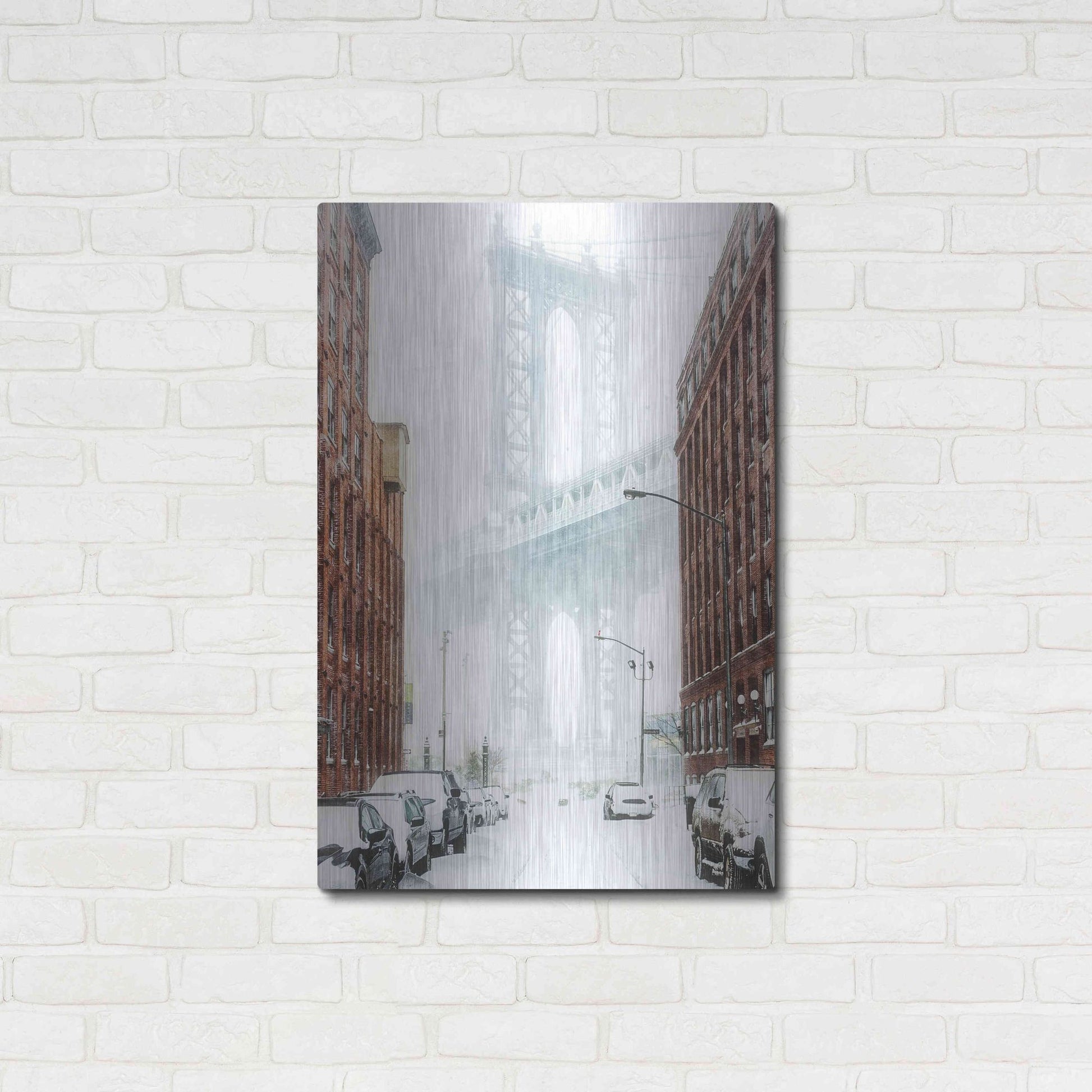 Luxe Metal Art 'Dumbo' by Bruce Getty, Metal Wall Art,24x36