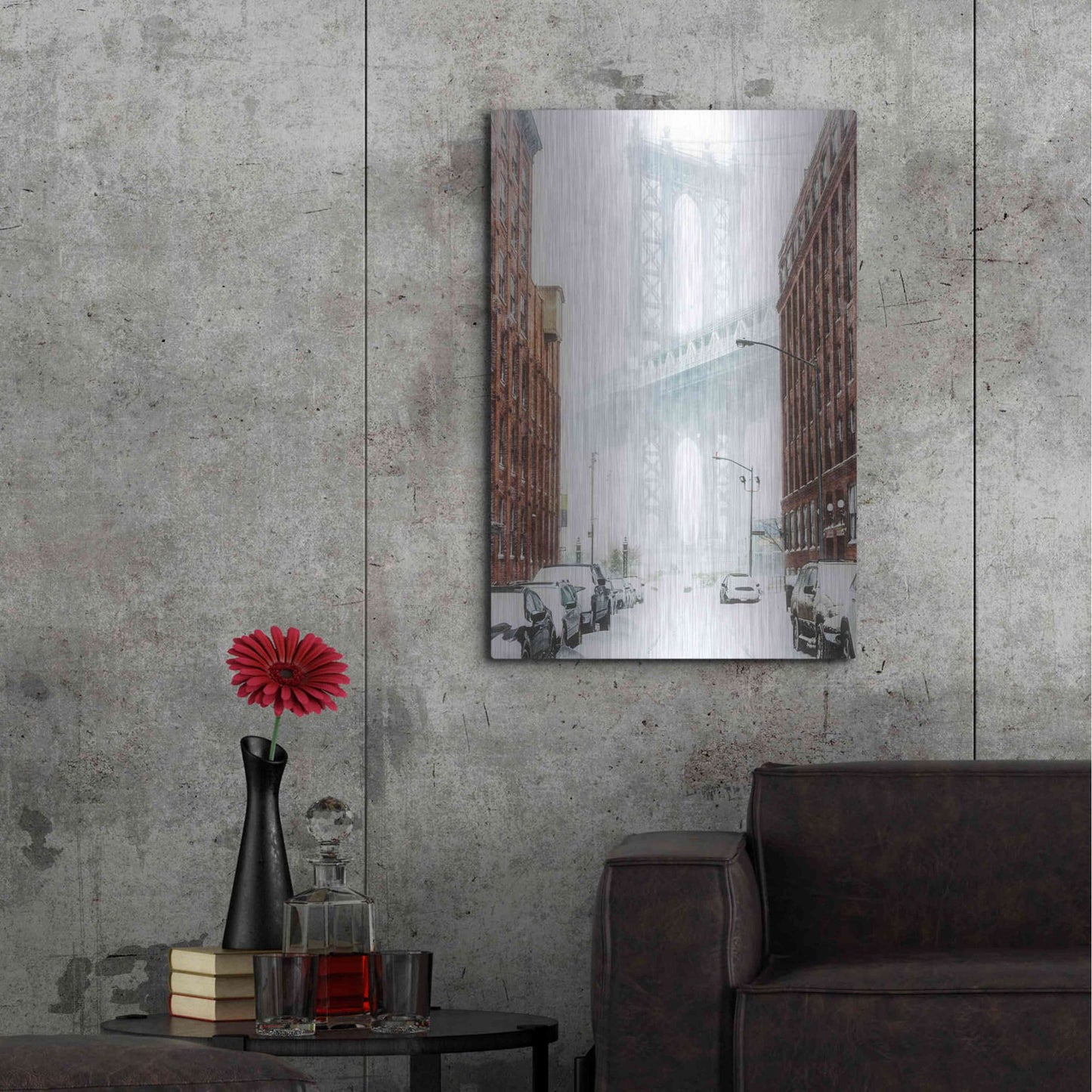 Luxe Metal Art 'Dumbo' by Bruce Getty, Metal Wall Art,24x36