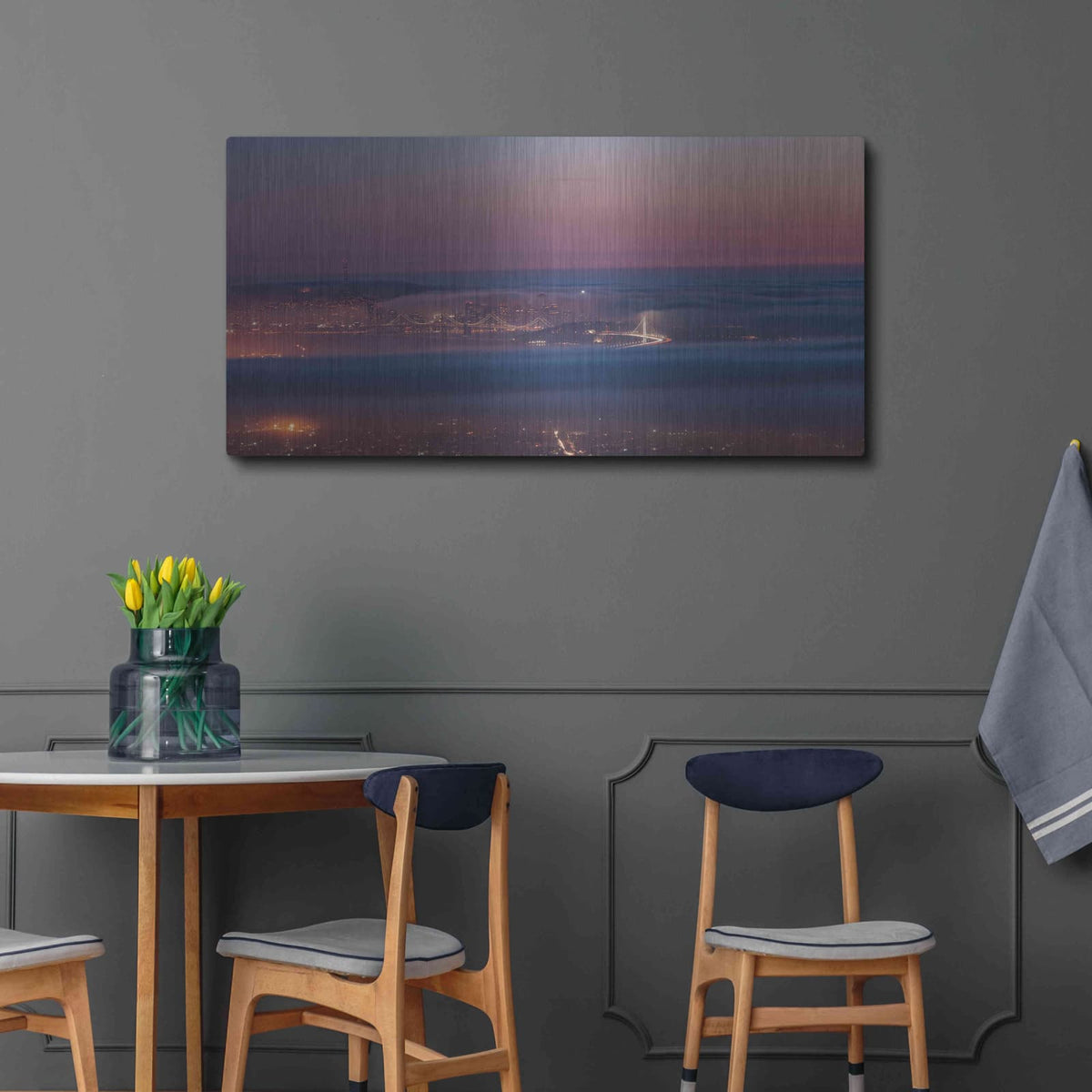 'Grizzly Beacon' by Bruce Getty – Metal Wall Art, 48x24 room view