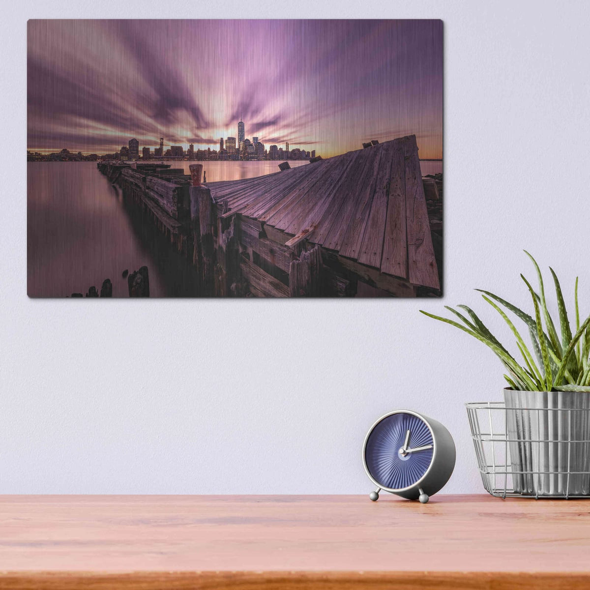 'Morning Explosion' by Bruce Getty – Metal Wall Art, 16x12 room view