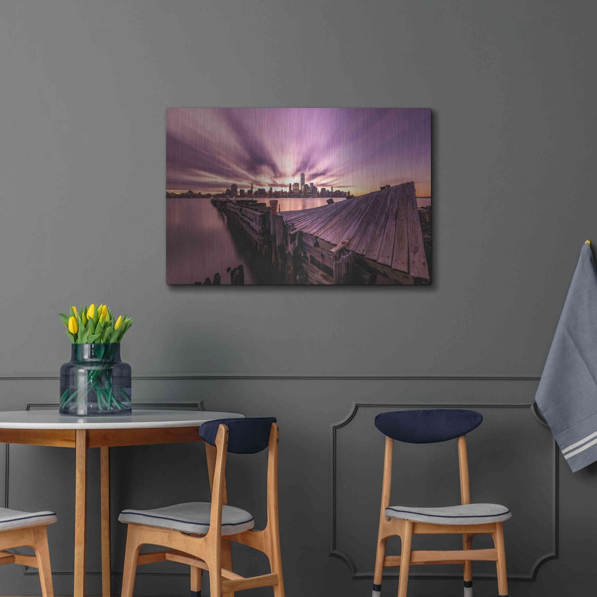 'Morning Explosion' by Bruce Getty – Metal Wall Art, 36x24 room view