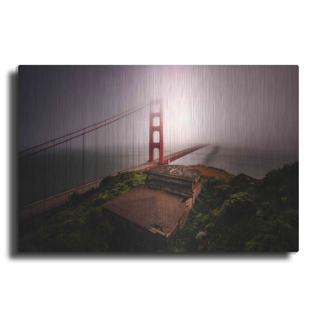 'White Out' by Bruce Getty – Metal Wall Art