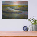 'A Glimmer on the Marsh' by Alejandra Goss – Metal Wall Art, 16x12 room view