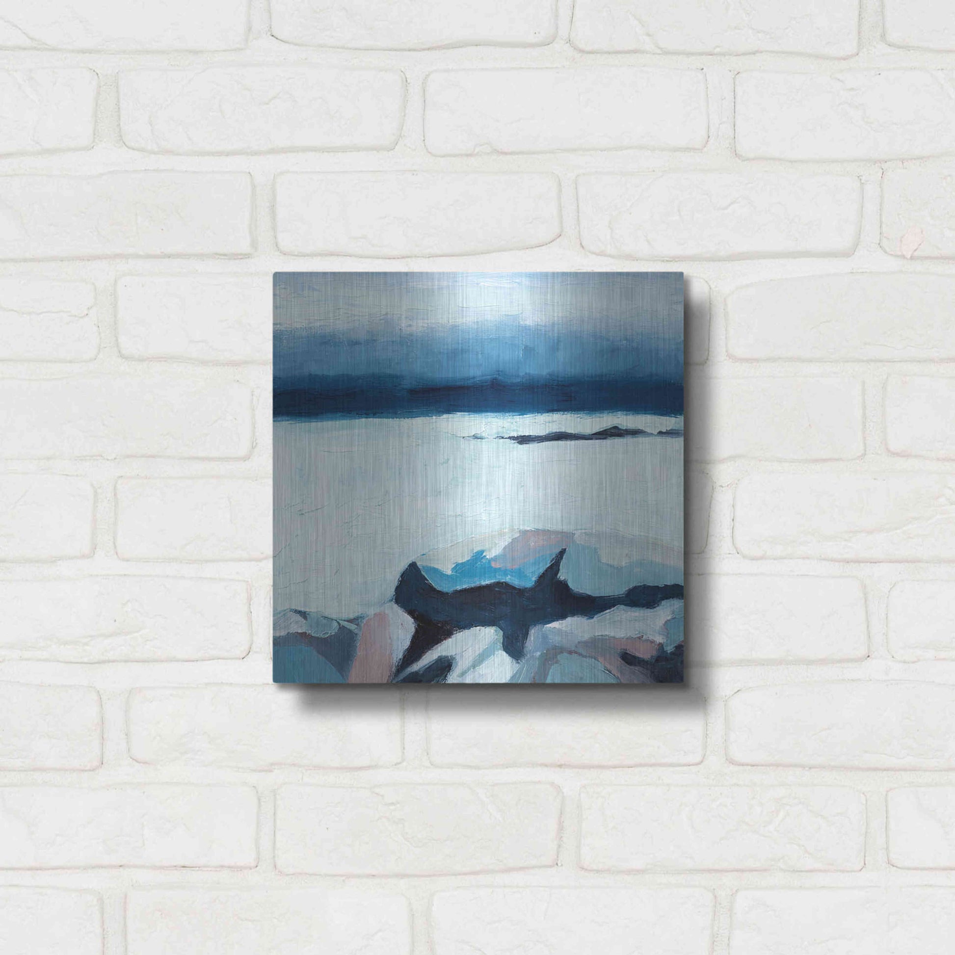 Luxe Metal Art '6 AM' by Ann Gordon, Metal Wall Art,12x12