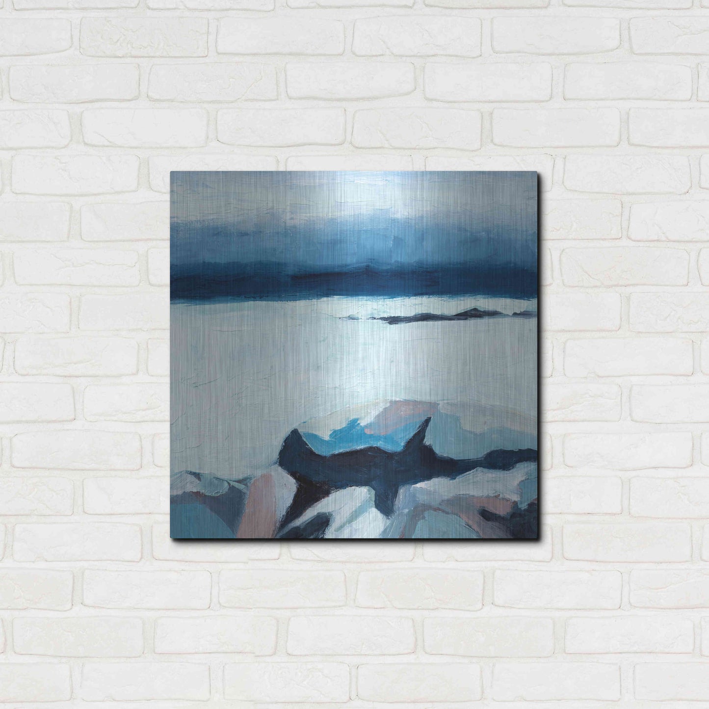 Luxe Metal Art '6 AM' by Ann Gordon, Metal Wall Art,24x24