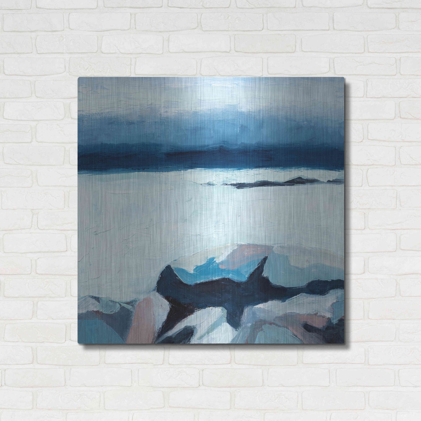 Luxe Metal Art '6 AM' by Ann Gordon, Metal Wall Art,36x36